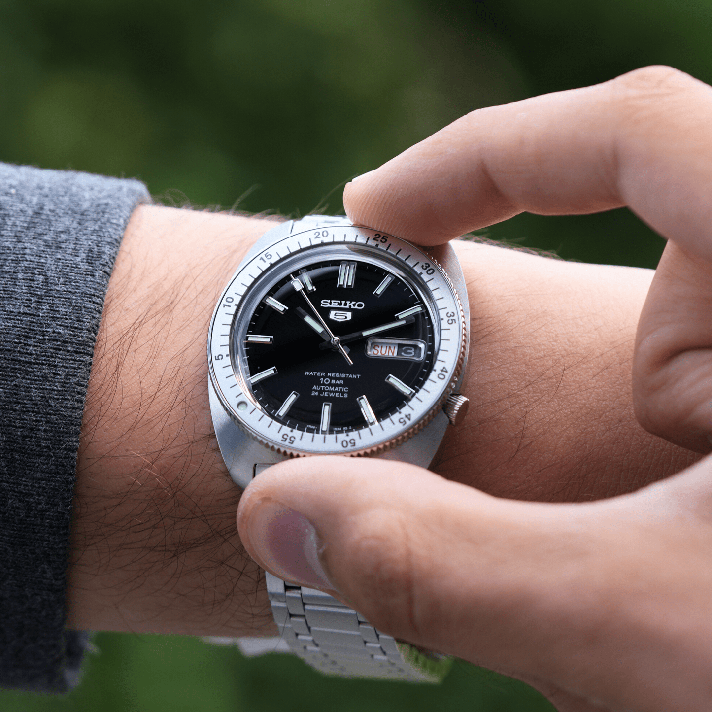 Seiko 5 Sports 'Gene Kranz' SRPL93K1 - Juwelier van Dam
