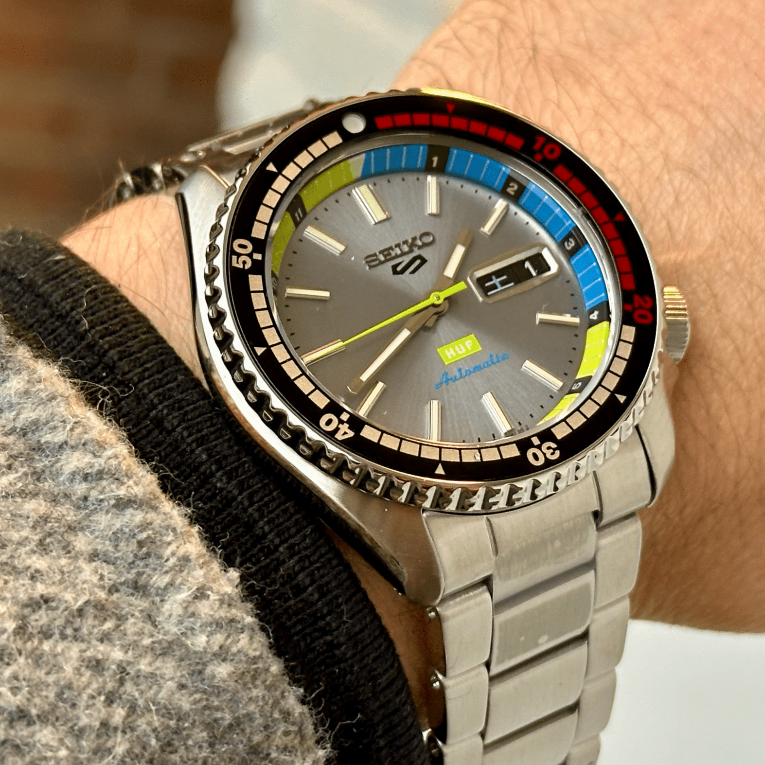 Seiko 5 Sports HUF SRPL33K1 limited edition