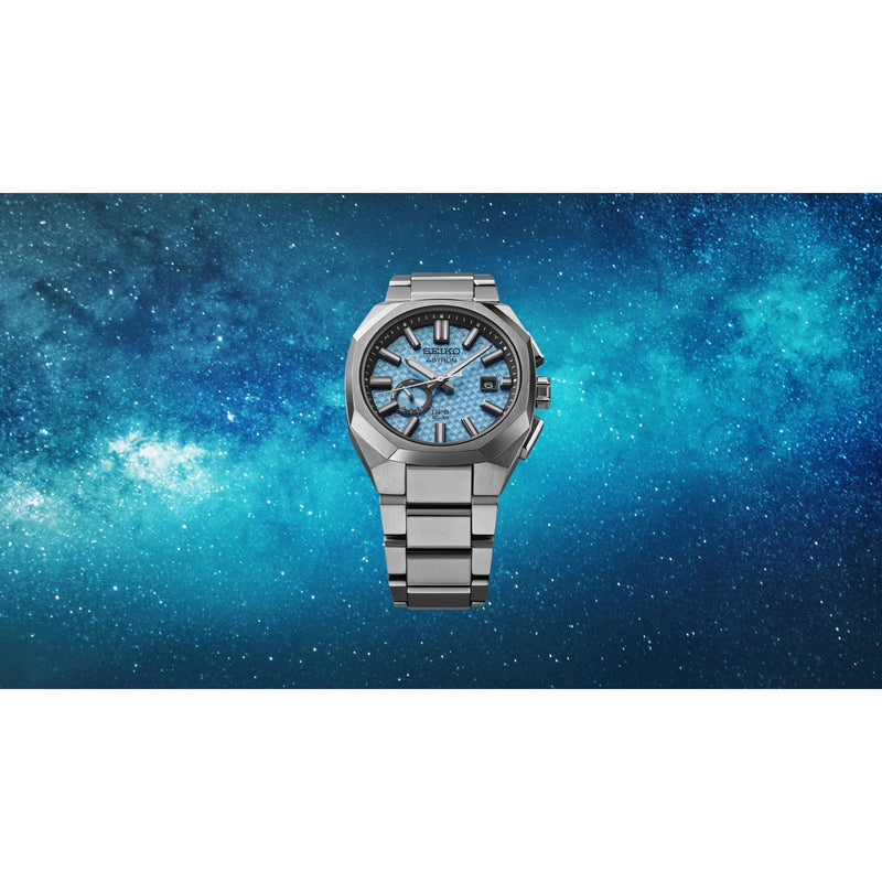 Seiko Astron SSJ027J1 Lichtblauw