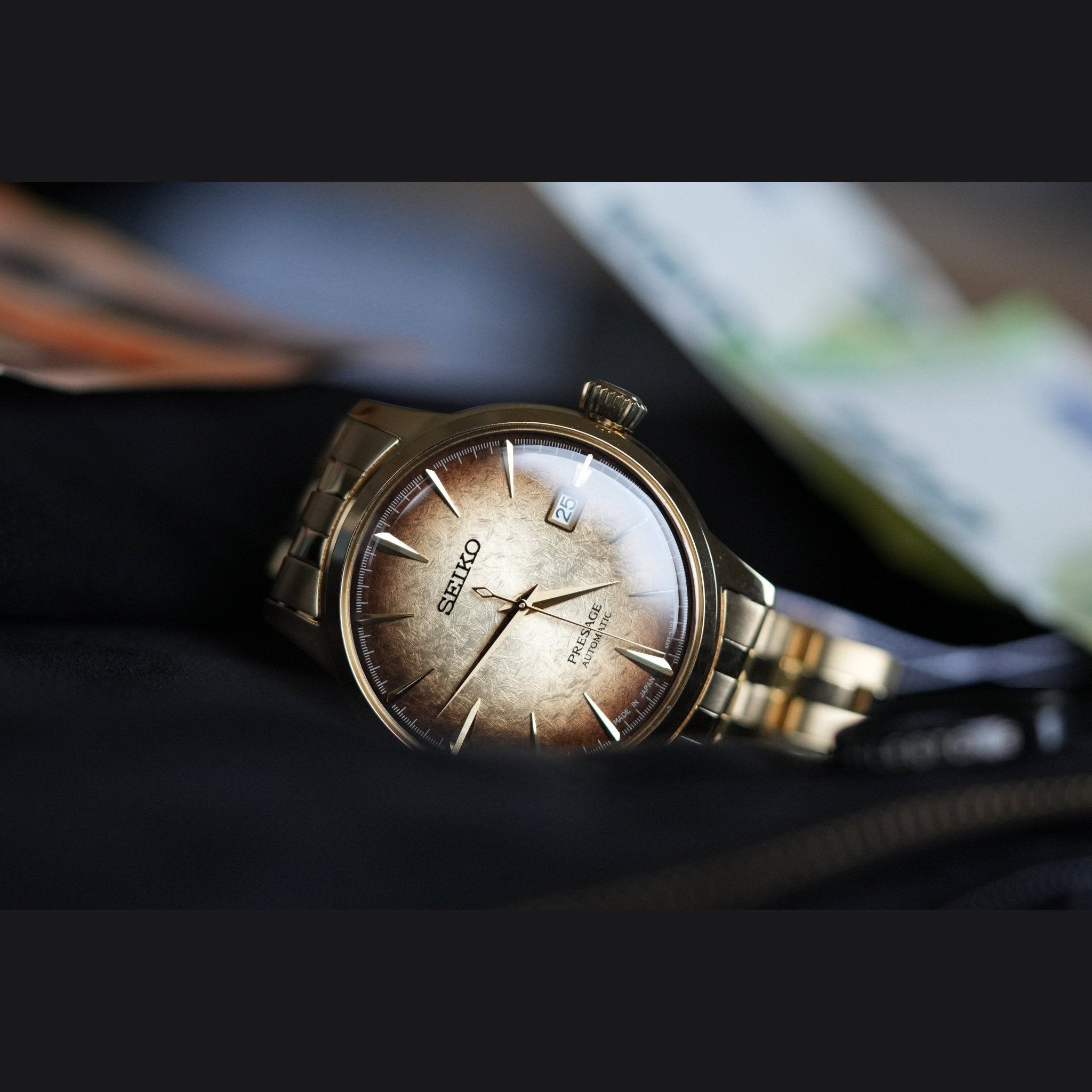 Seiko Presage Cocktail Time Gold SRPK48J1