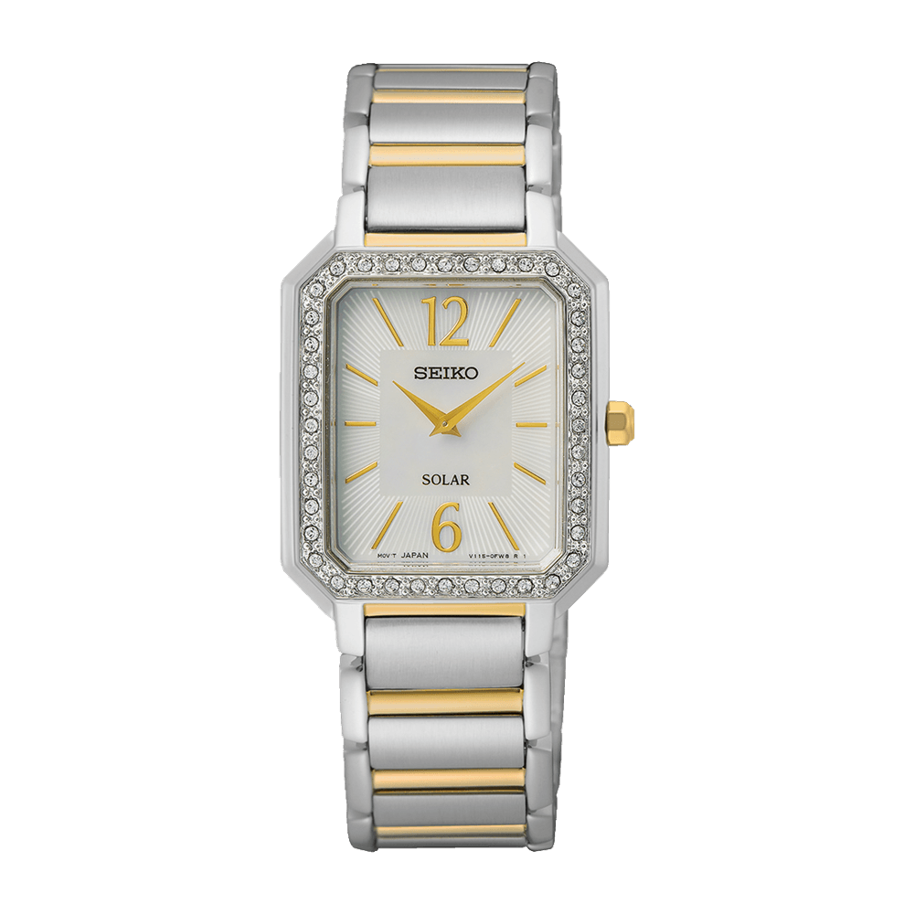 Seiko Solar Dameshorloge SUP466P1