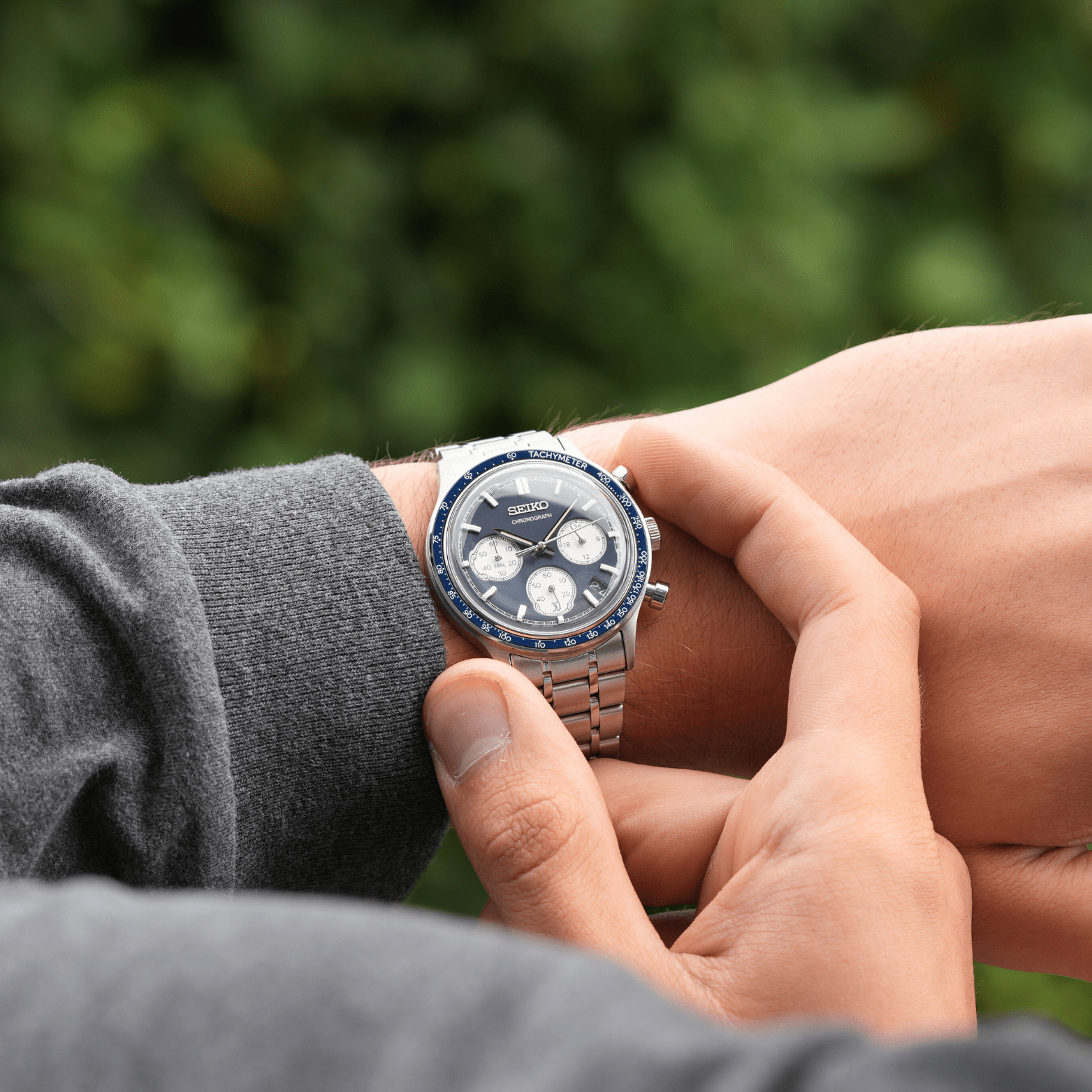 Seiko Sport Chronograaf SSB477P1 - Juwelier van Dam