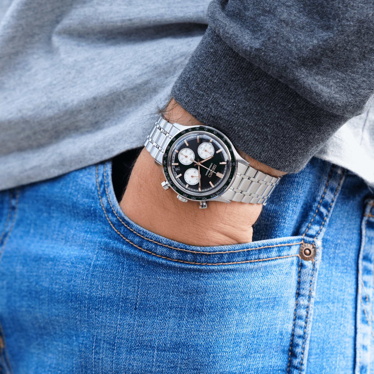 Seiko Sport Chronograaf SSB481P1 - Juwelier van Dam