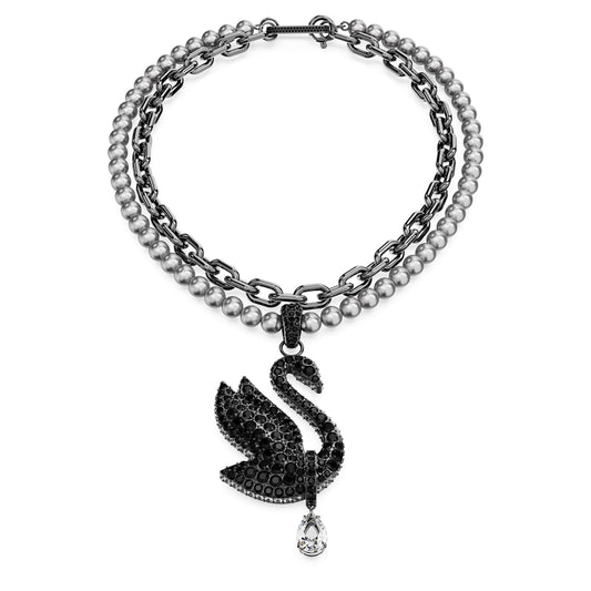 Swarovski Swan choker en broche 5688747