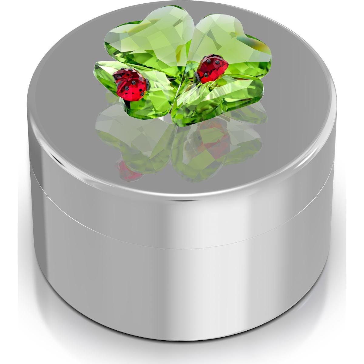 Swarovski Klaver en lieveheersbeestje decoratieve doos 5692961