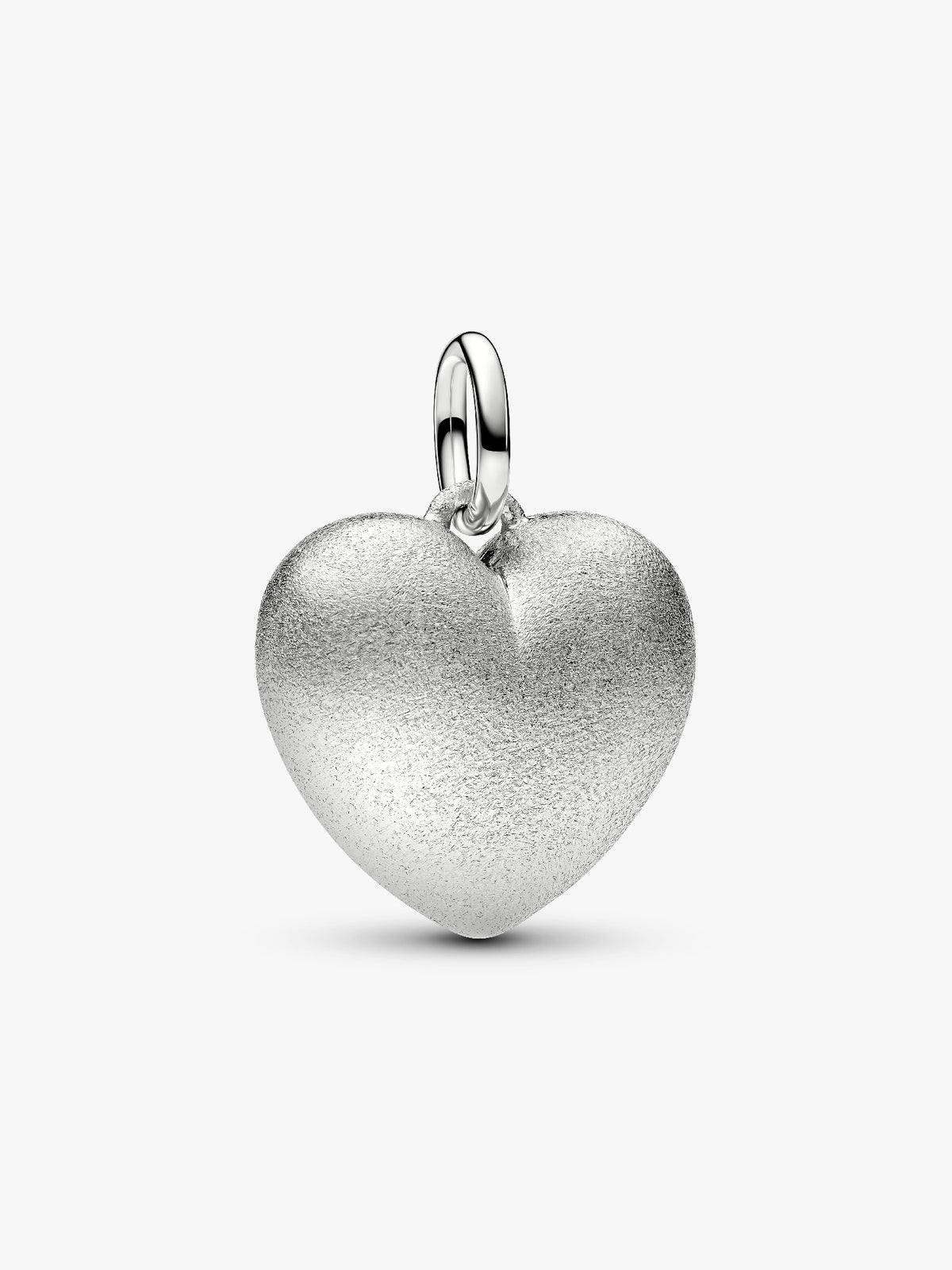 Pandora Mat Gezwollen Hart Hangende Bedel 734908C00