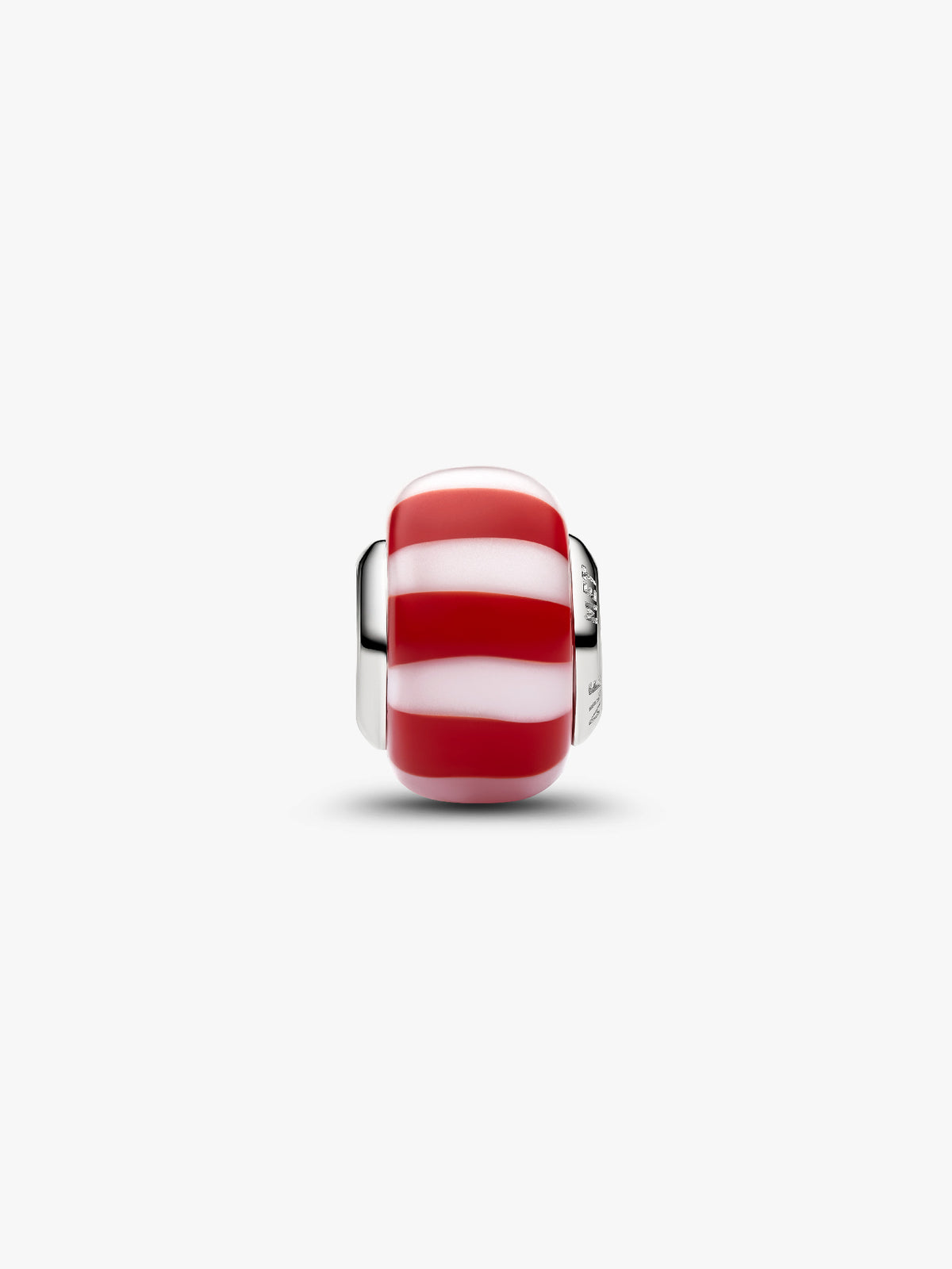 Pandora Rode Pepermunt Muranoglas Bedel 735071C01