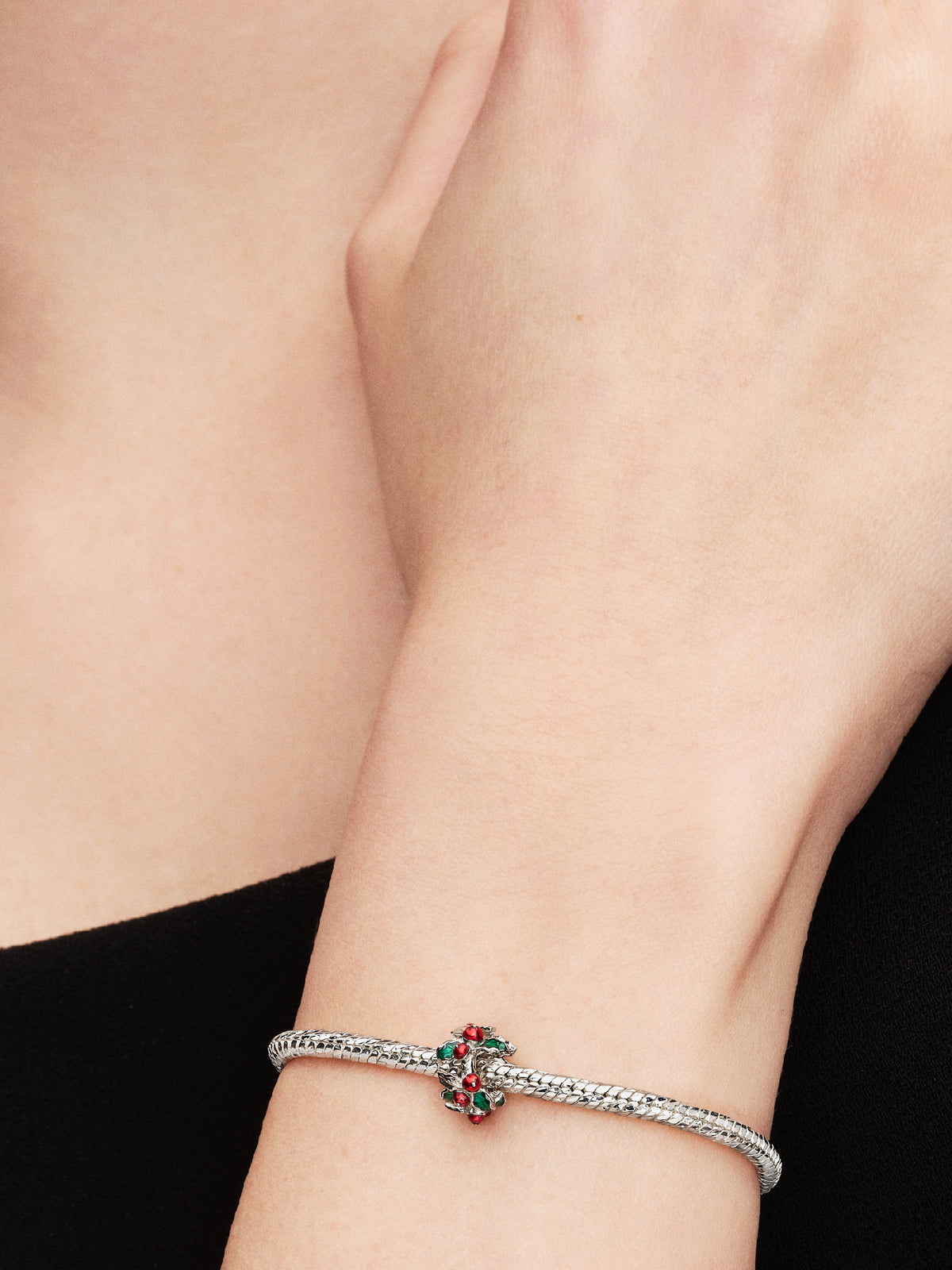 Pandora Kerst Hulst Bedel 734974C01