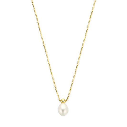vDam 14k Geelgouden Collier met Parel 4031845