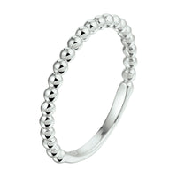 vDam Aanschuifring Bolletjes Zilver Gerhodineerd 1332270