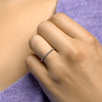 vDam Aanschuifring Bolletjes Zilver Gerhodineerd 1332273 Maat 17¾