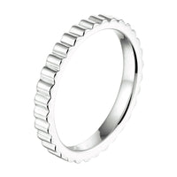 vDam Aanschuifring Zilver Gerhodineerd 1333066