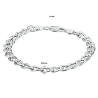 vDam Anker 6,5 Mm Zilver Gerhodineerd 1329186  19cm