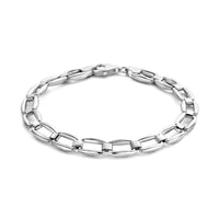 vDam Armband 7,0 Mm 19 Cm Zilver Gerhodineerd 1336005