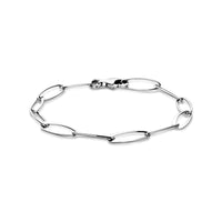 vDam Armband Anker 6 Mm 19 Cm Zilver Gerhodineerd 1341778