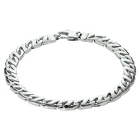 vDam Armband Gourmette 6,6 Mm Zilver Gerhodineerd 1330507