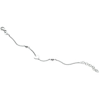 vDam Armband Hart Zilver Gerhodineerd 13cm29641  13cm