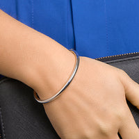 vDam Bangle Scharnier Ronde Buis 4 X 60 Mm Zilver Gerhodineerd 1328175