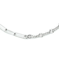 vDam Combi-collier 3,8 Mm 41 + 4 Cm Zilver Gerhodineerd 1333991