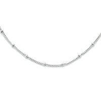 vDam Combi-collier Schakels 2,5 Mm 41 + 4 Cm Zilver Gerhodineerd 1334047