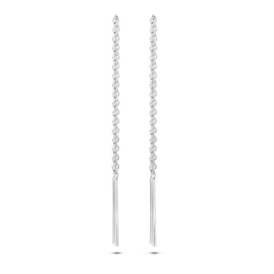 vDam Doortrekoorbellen Balkje Zilver Gerhodineerd 1334841