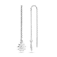 vDam Doortrekoorbellen Bloem Zilver Gerhodineerd 1338623