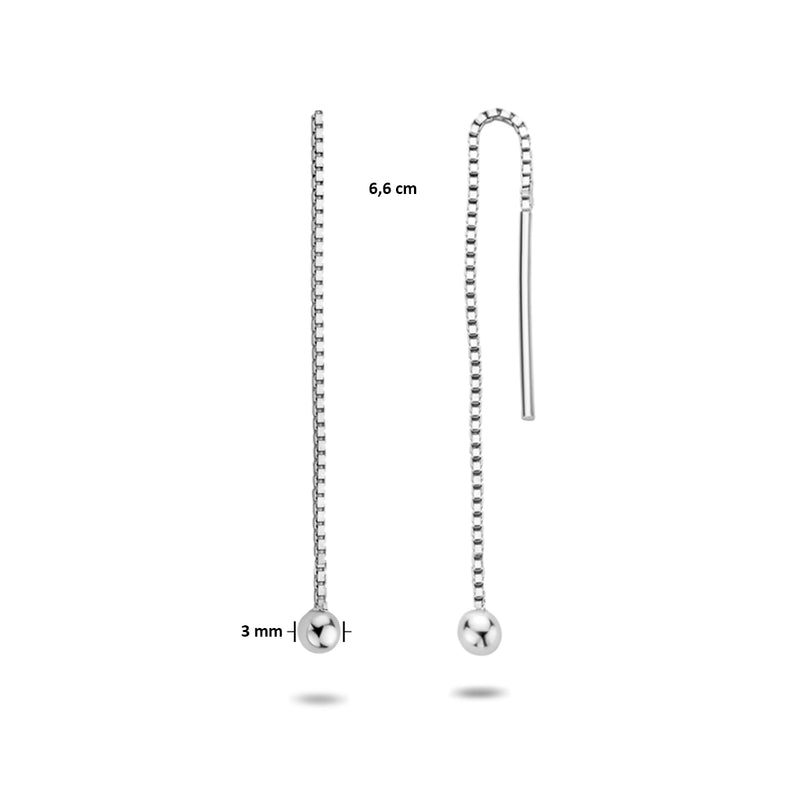 vDam Doortrekoorbellen Bolletje 66 Mm Zilver Gerhodineerd 1328129