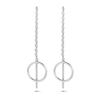 vDam Doortrekoorbellen Rondje Zilver Gerhodineerd 1334843