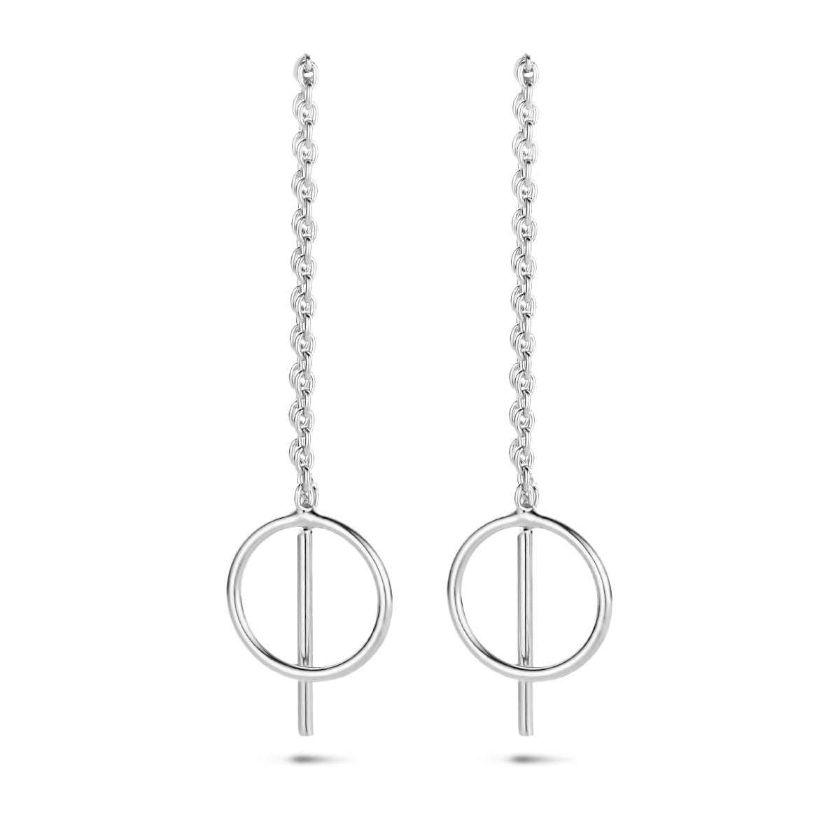 vDam Doortrekoorbellen Rondje Zilver Gerhodineerd 1334843