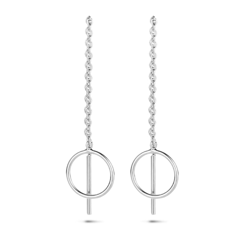 vDam Doortrekoorbellen Rondje Zilver Gerhodineerd 1334843