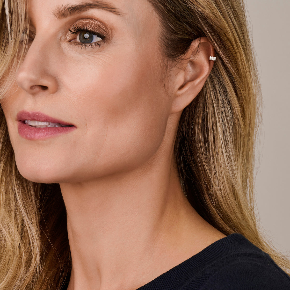 vDam Earcuff 11,5 Mm Zilver Gerhodineerd 1341131