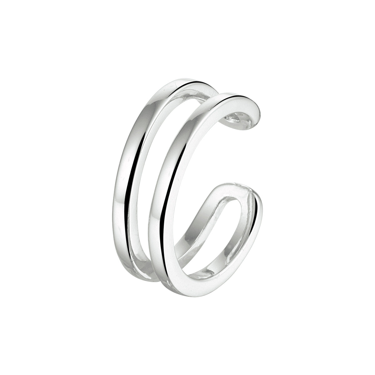 vDam Earcuff Zilver Gerhodineerd 1333035