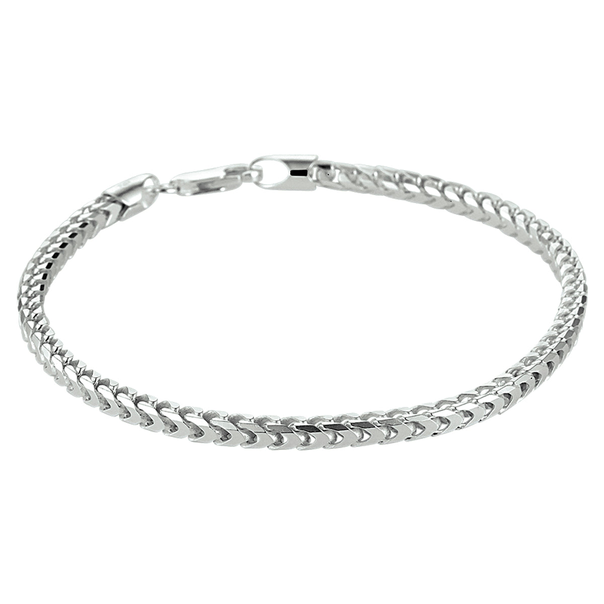 vDam Gourmette 3,0 Mm Zilver Gerhodineerd 1337478