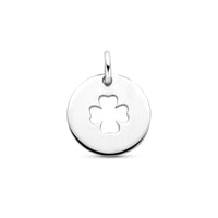 vDam Graveerhanger 14 Mm Zilver Gerhodineerd 1340755