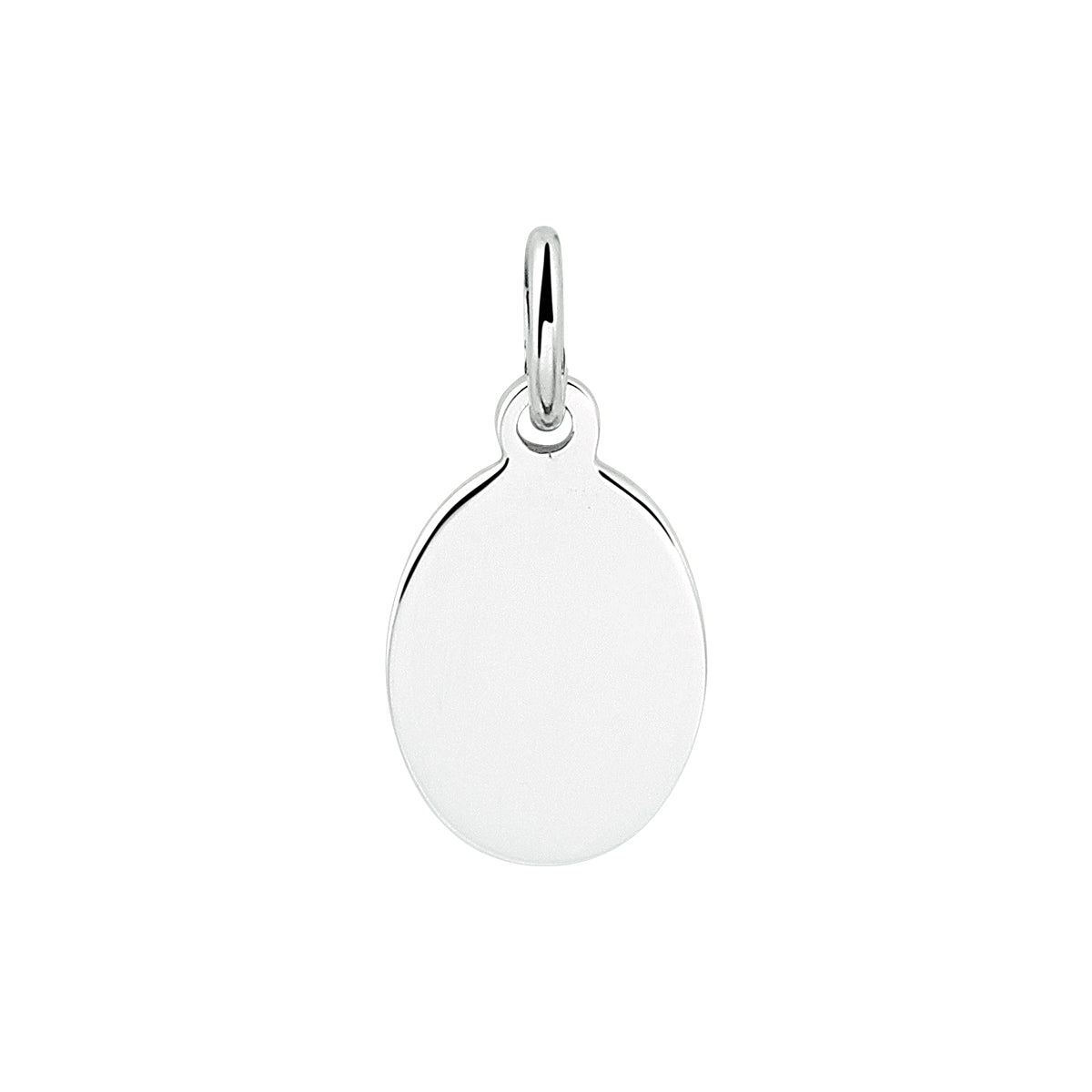 vDam Graveerhanger Ovaal Zilver Gerhodineerd 1333357