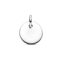 vDam Graveerhanger Rond Zilver Gerhodineerd 1330153