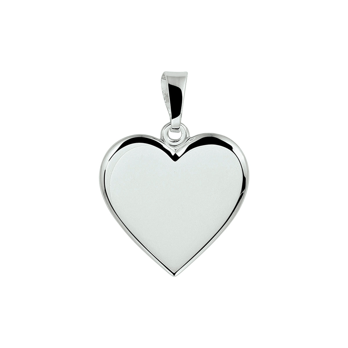 vDam Graveerhartje Zilver Gerhodineerd 1328137