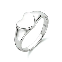 vDam Graveerring Hart Zilver Gerhodineerd 1334277