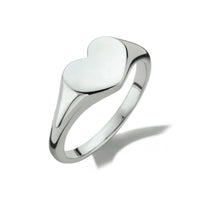 vDam Graveerring Hart Zilver Gerhodineerd 1334525