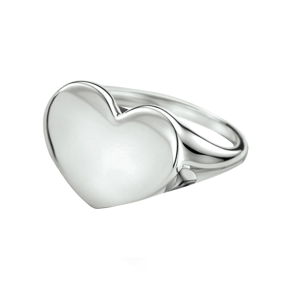 vDam Graveerring Hart Zilver Gerhodineerd 1334528