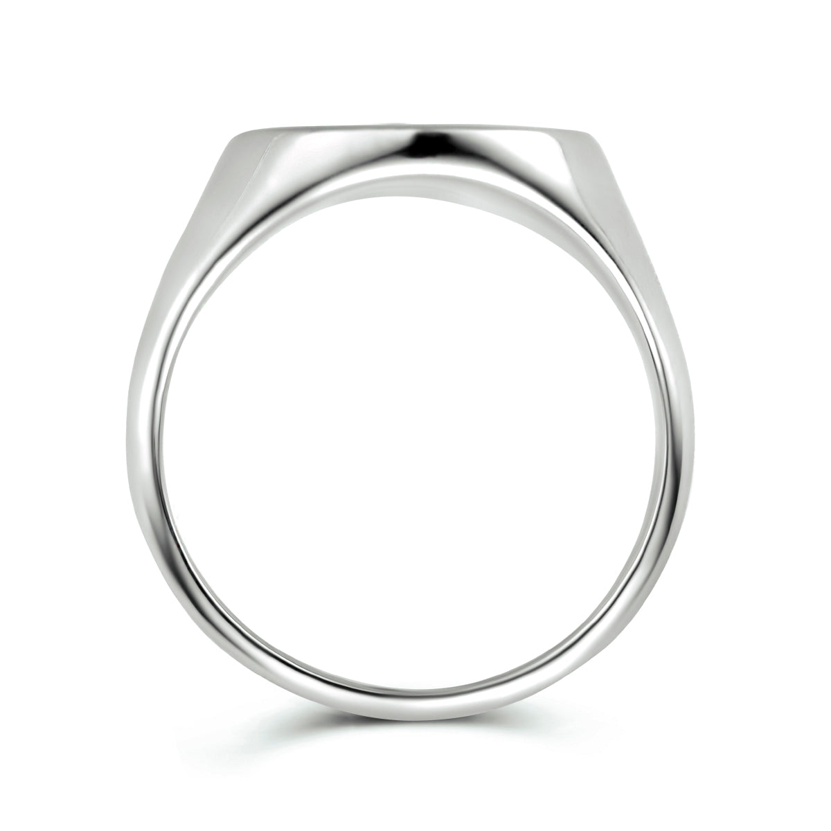 vDam Graveerring Ovaal Zilver Gerhodineerd 1334860 Maat 16