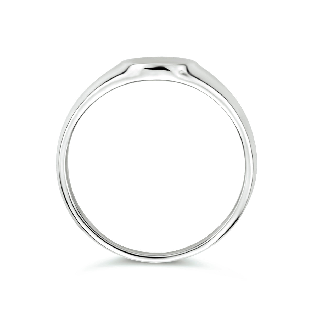 vDam Graveerring Rond Zilver Gerhodineerd 1334266 Maat 17¼