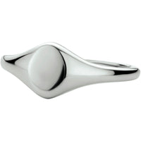 vDam Graveerring Zilver Gerhodineerd 1330206 Maat 17¾