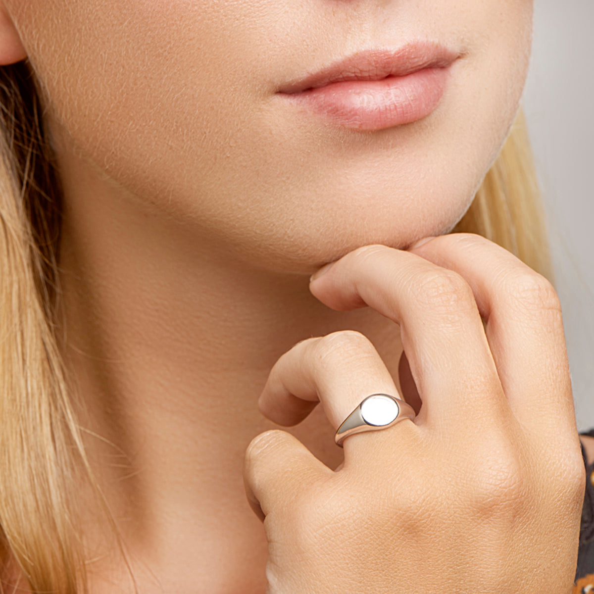 vDam Graveerring Zilver Gerhodineerd 1330209 Maat 14½