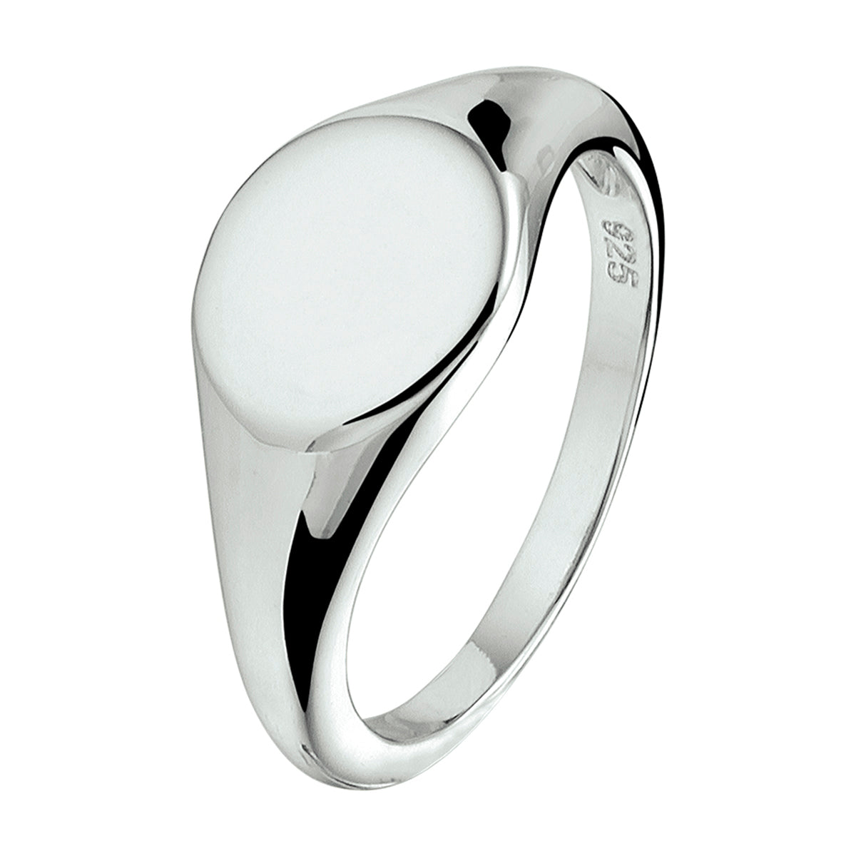 vDam Graveerring Zilver Gerhodineerd 1330210