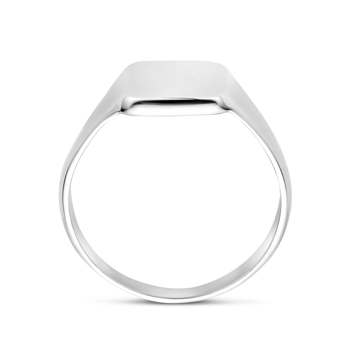 vDam Graveerring Zilver Gerhodineerd 1340761 Maat 17¼