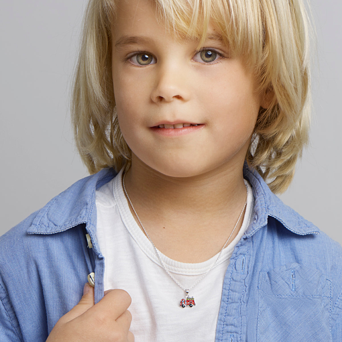 vDam Hanger Brandweerauto Zilver Gerhodineerd 1332029