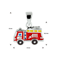 vDam Hanger Brandweerauto Zilver Gerhodineerd 1332029