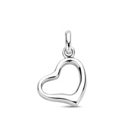 vDam Hanger Hartje 17 Mm Zilver Gerhodineerd 1341924