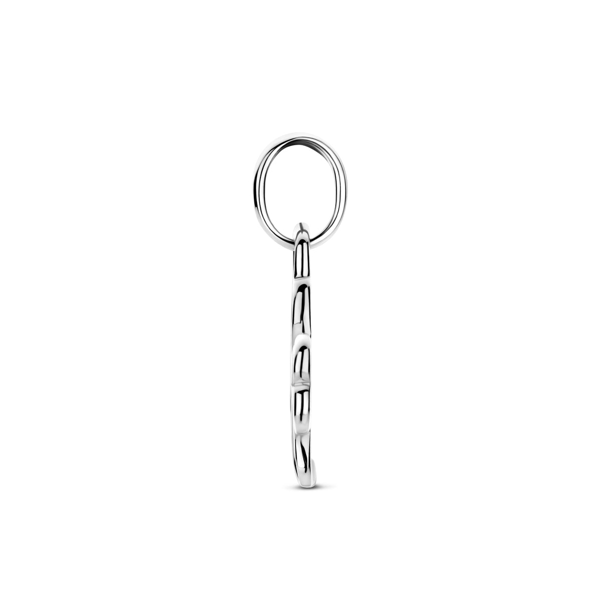 vDam Hanger Klavertje 17 Mm Zilver Gerhodineerd 1341923